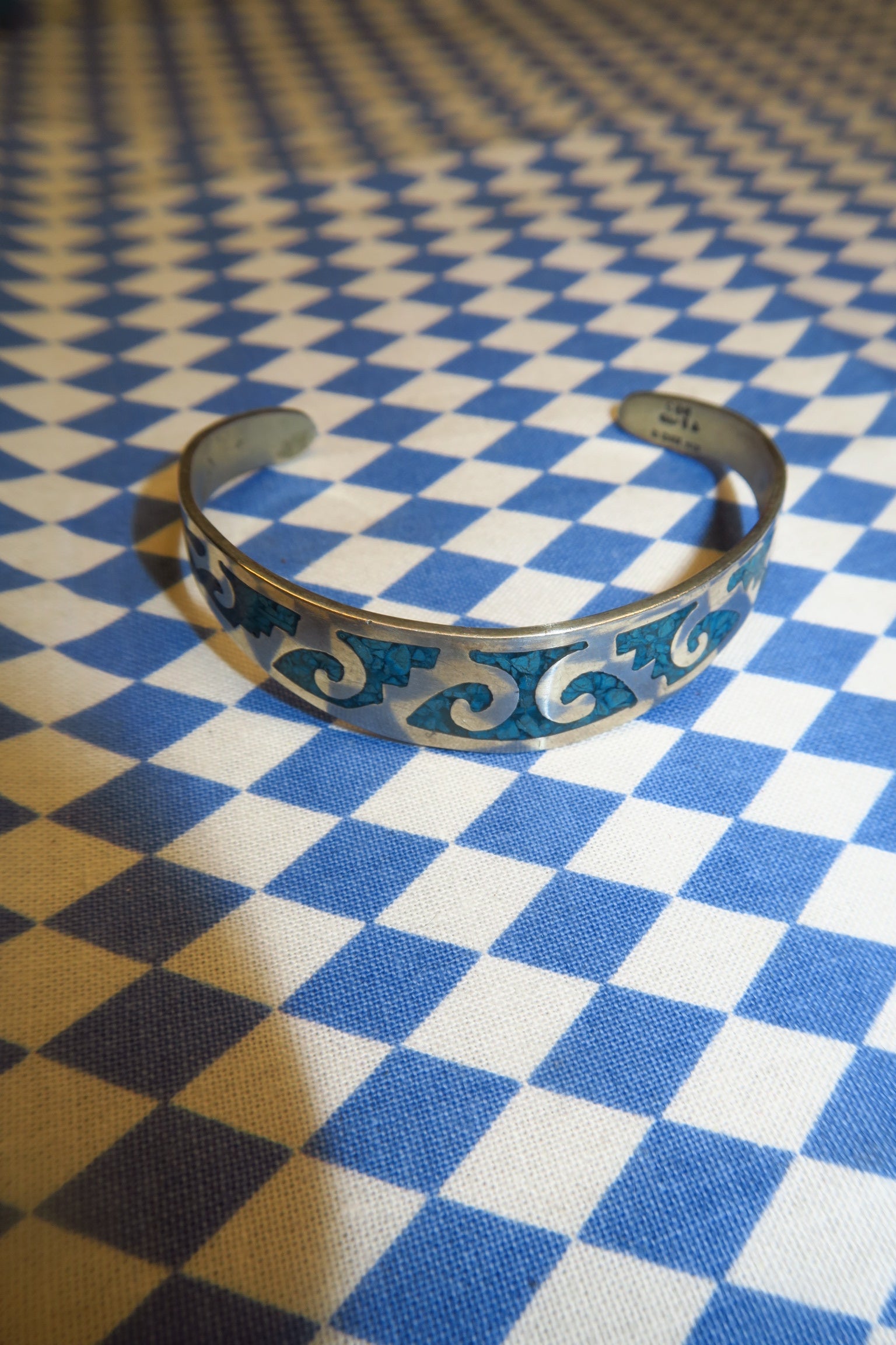 TURQUOISE INLAY CUFF