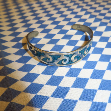 TURQUOISE INLAY CUFF