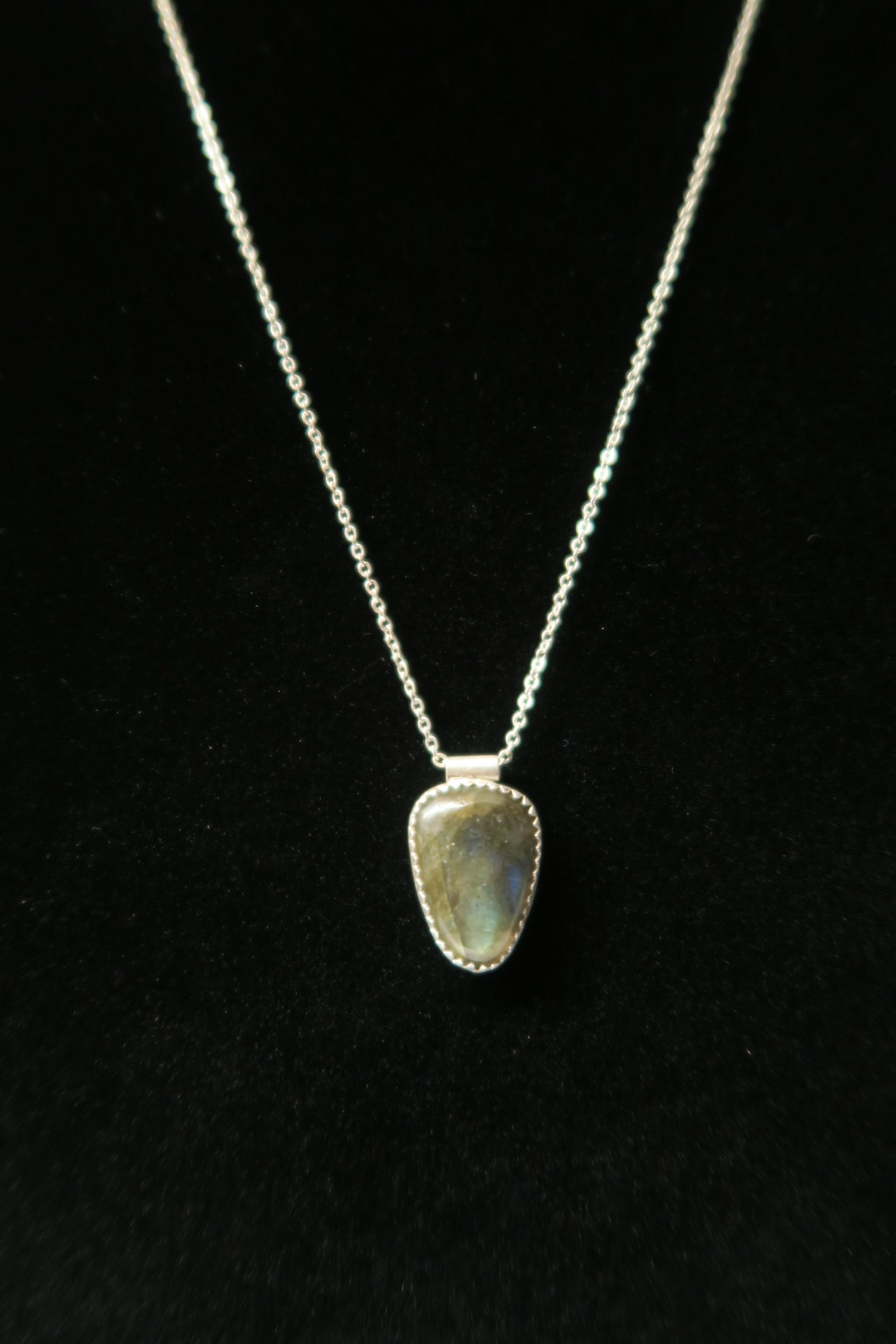 LABRADORITE PENDANT #3