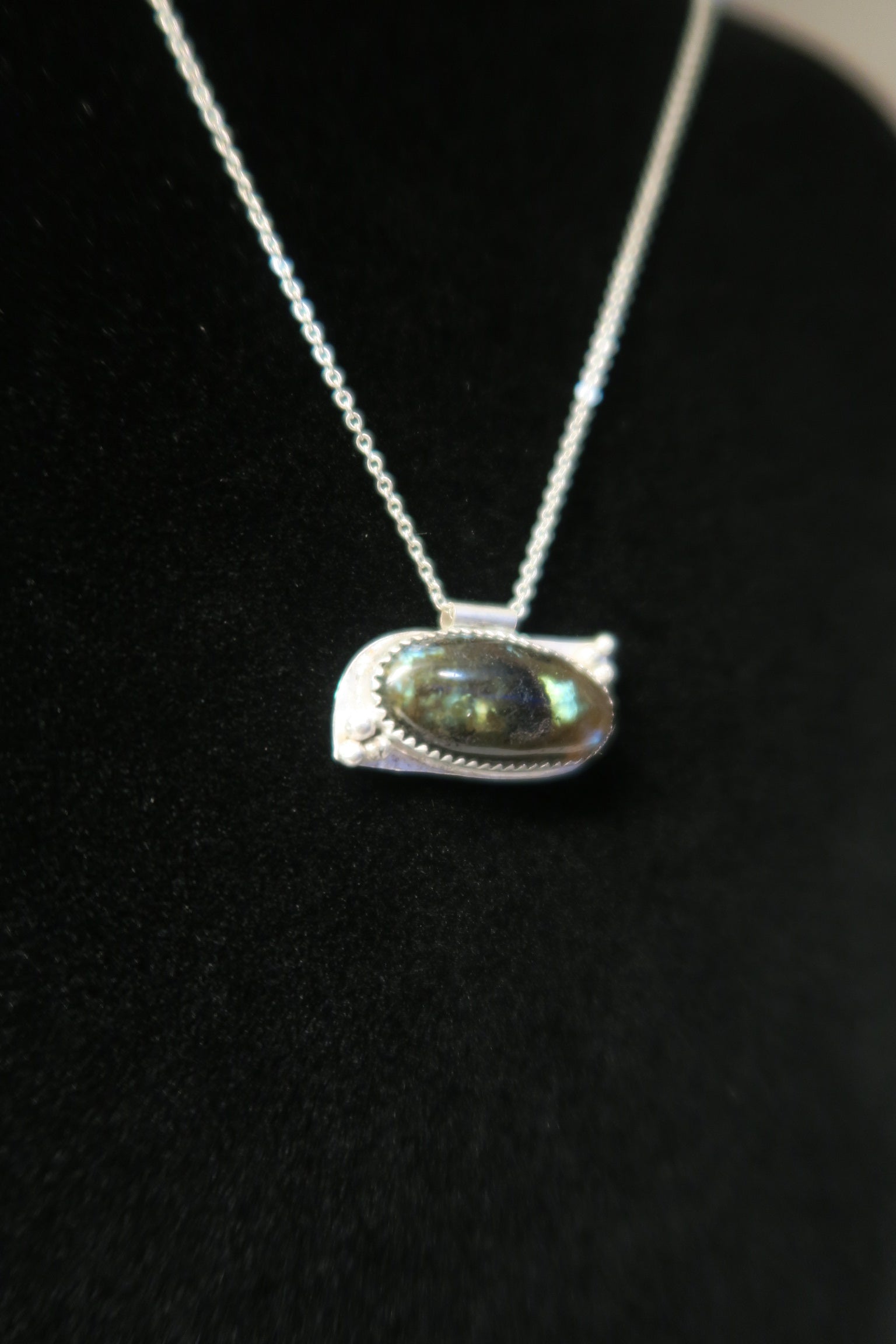 LABRADORITE PENDANT #1