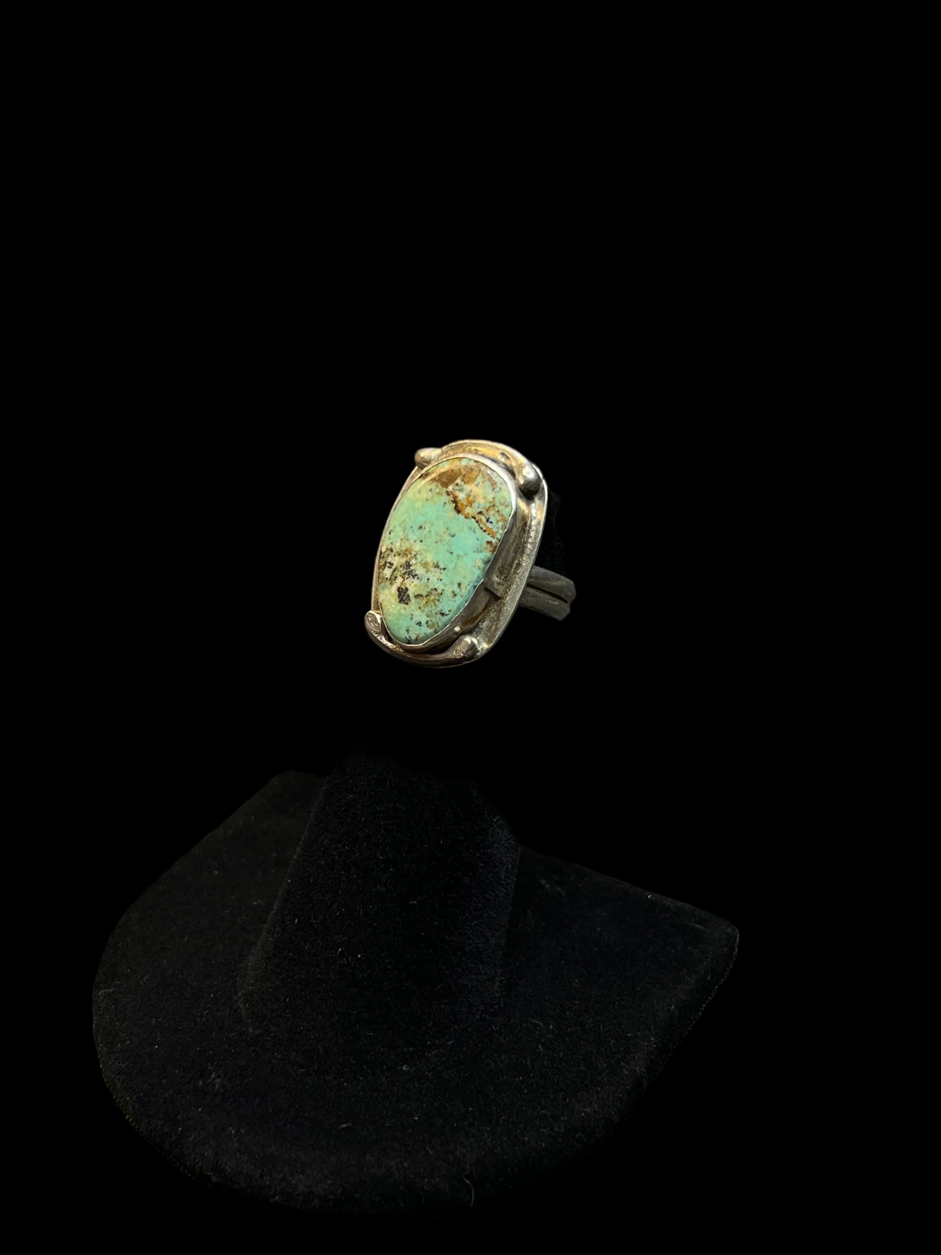 ADJUSTABLE TURQUOISE RING