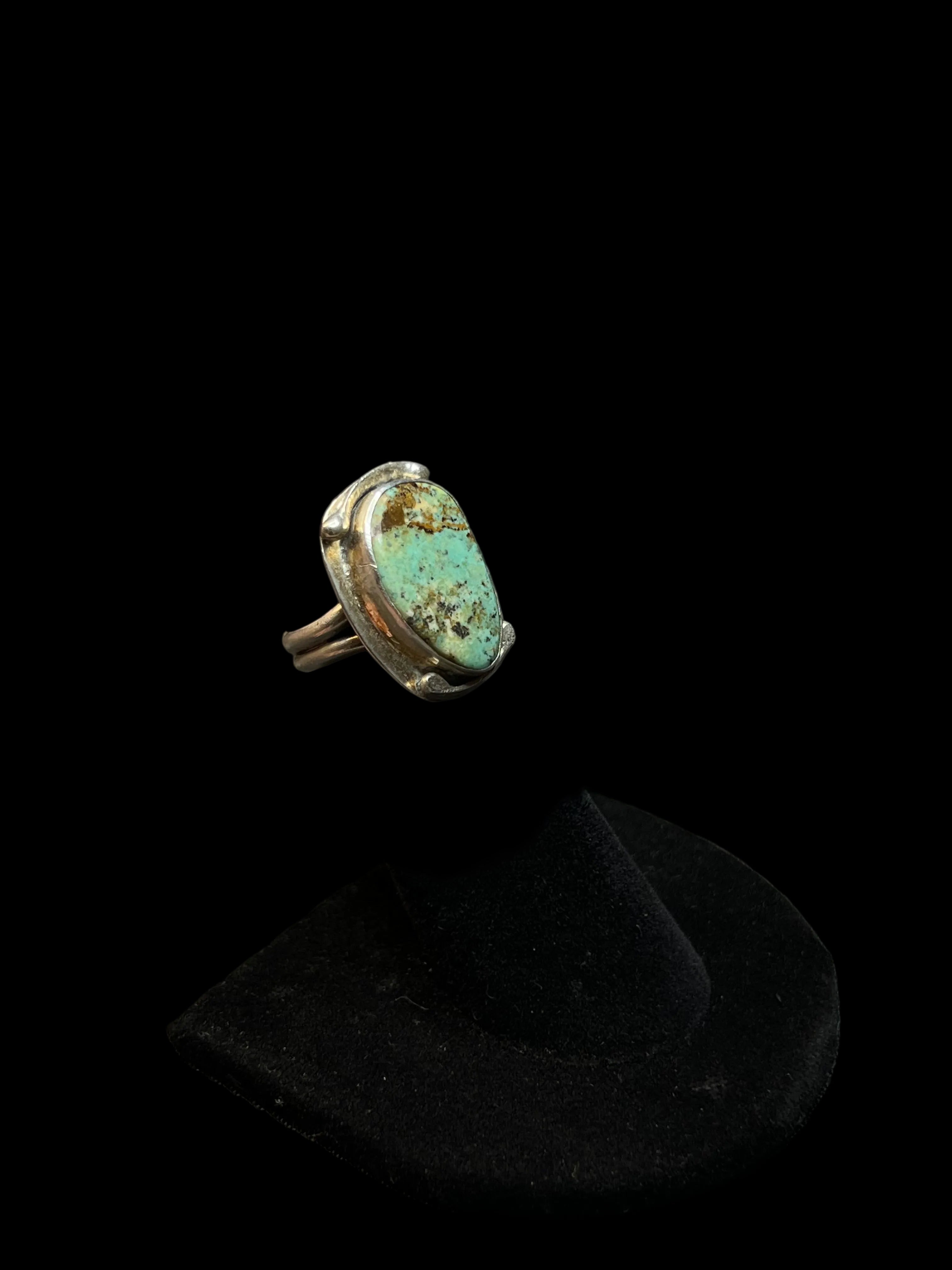 ADJUSTABLE TURQUOISE RING