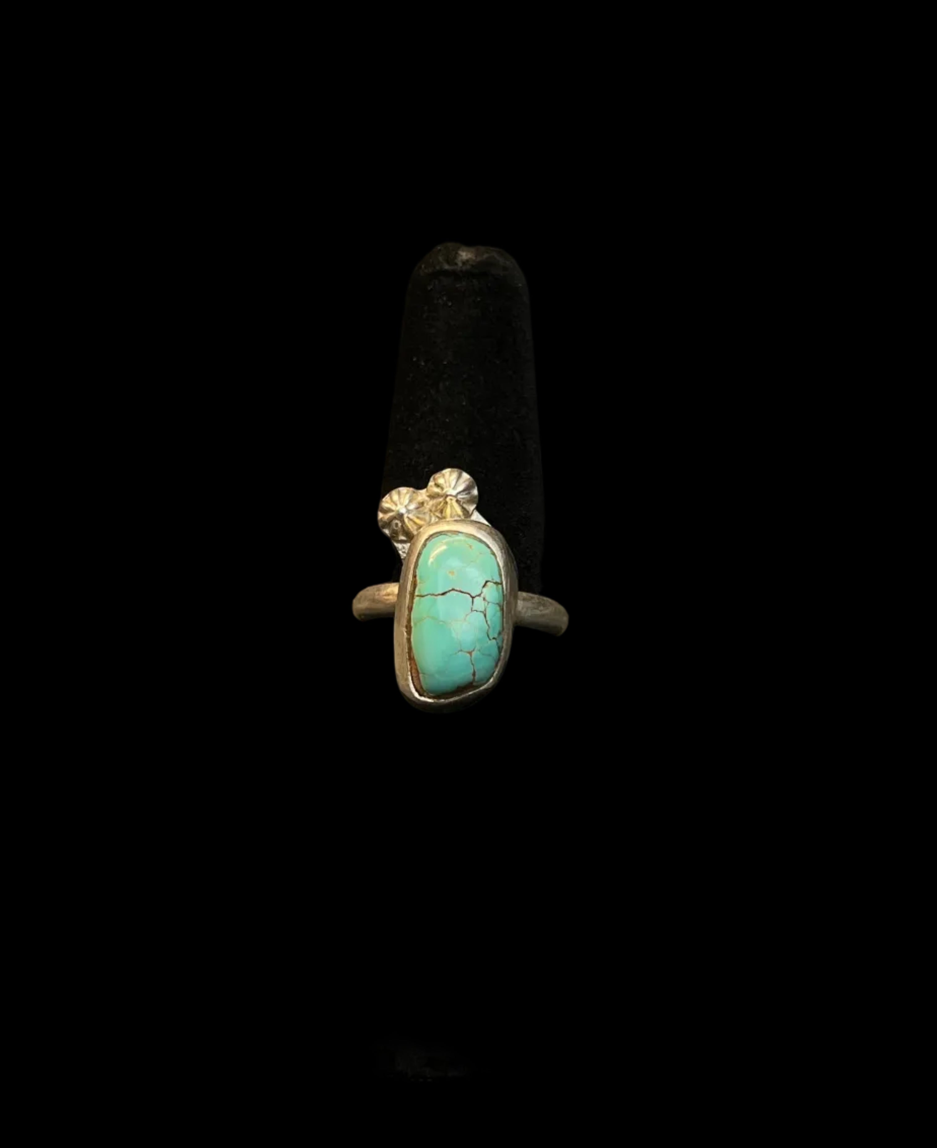 PRICKLY PEAR HEIRLOOM TURQUOISE RING