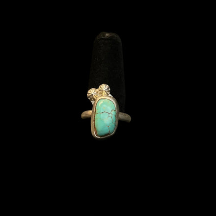 PRICKLY PEAR HEIRLOOM TURQUOISE RING