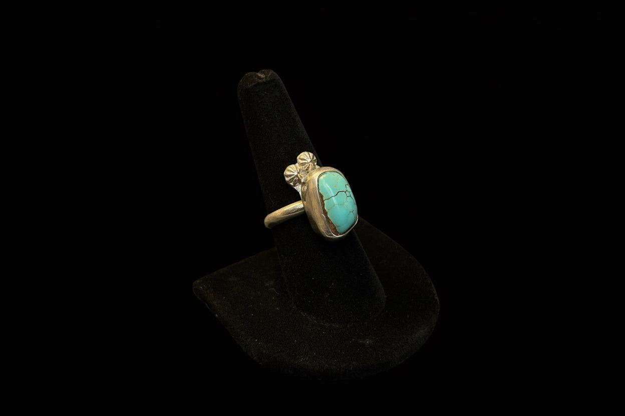 PRICKLY PEAR HEIRLOOM TURQUOISE RING