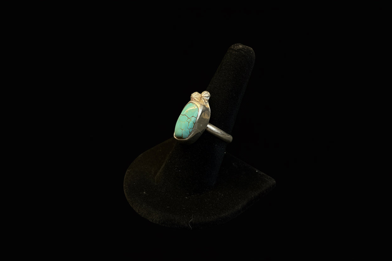 PRICKLY PEAR HEIRLOOM TURQUOISE RING
