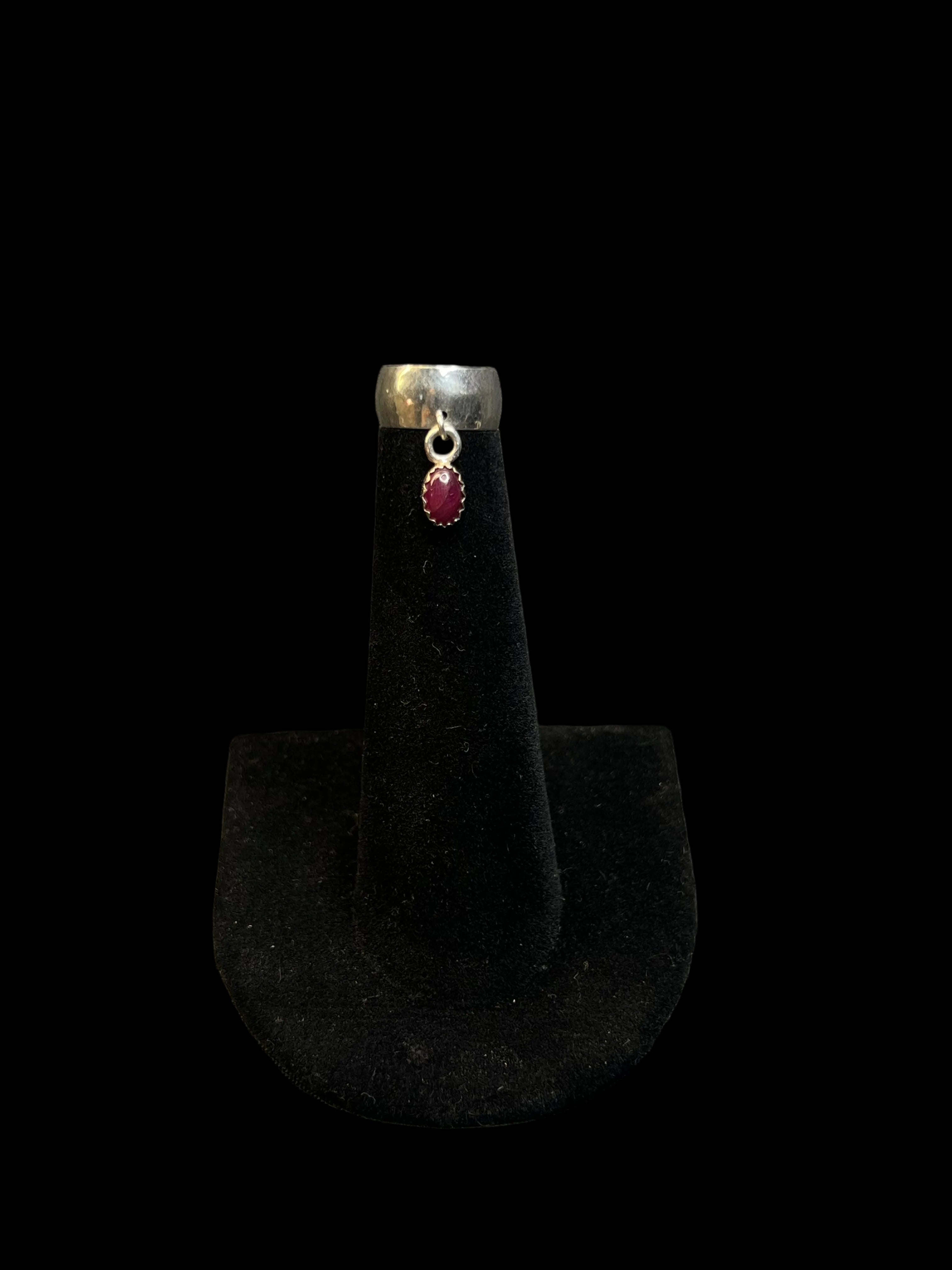 RUBY HAMMERED EAR CUFF