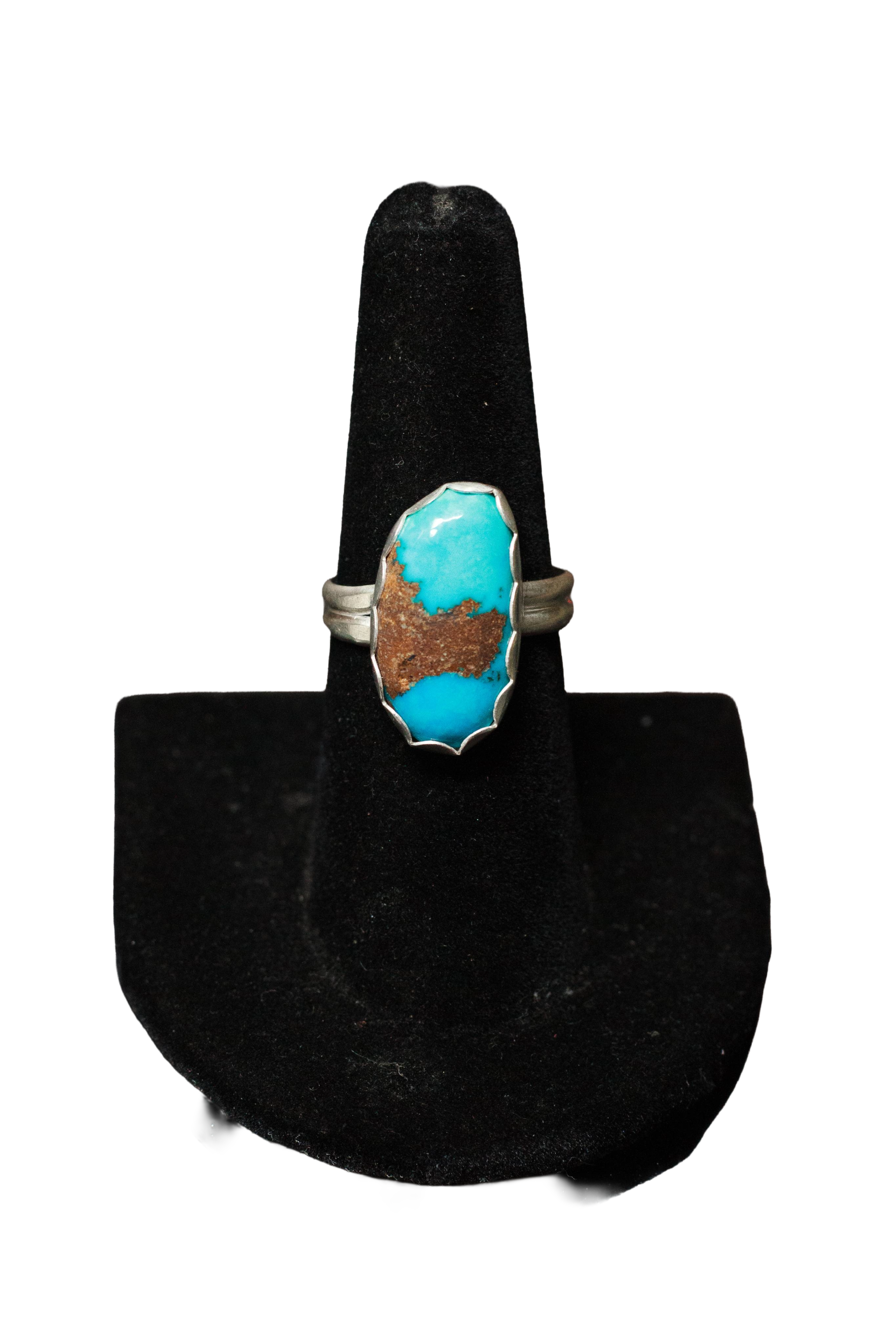 ADJUSTABLE TURQUOISE RING