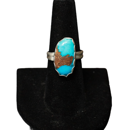 ADJUSTABLE TURQUOISE RING