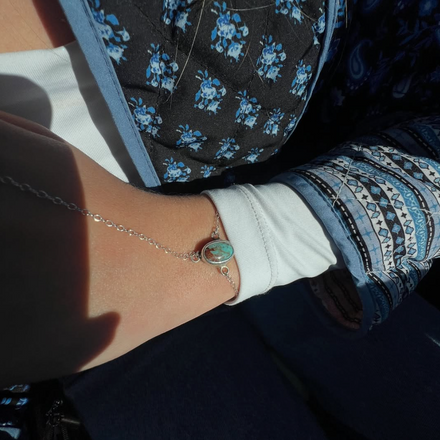 TURQUOISE HANDCHAIN